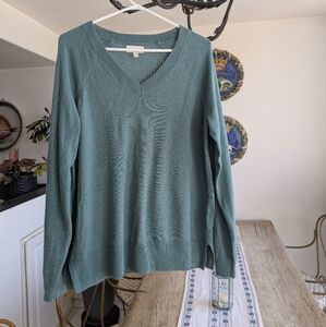 Lucky Brand Turquoise Sweater